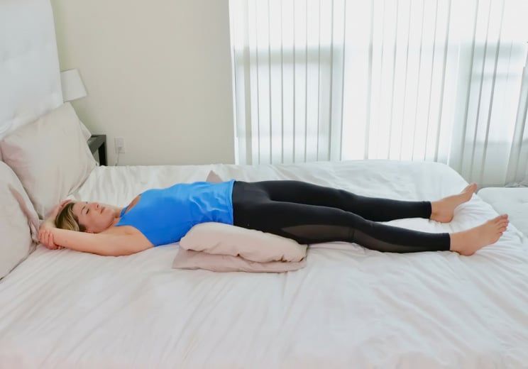 10 Nighttime Yoga Poses You Can Do in Bed