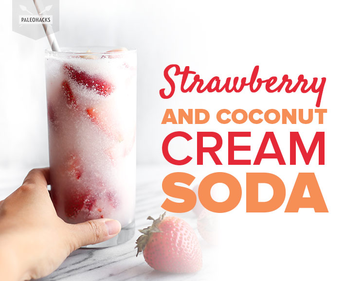 Strawberry and Coconut Cream Soda Recipe
