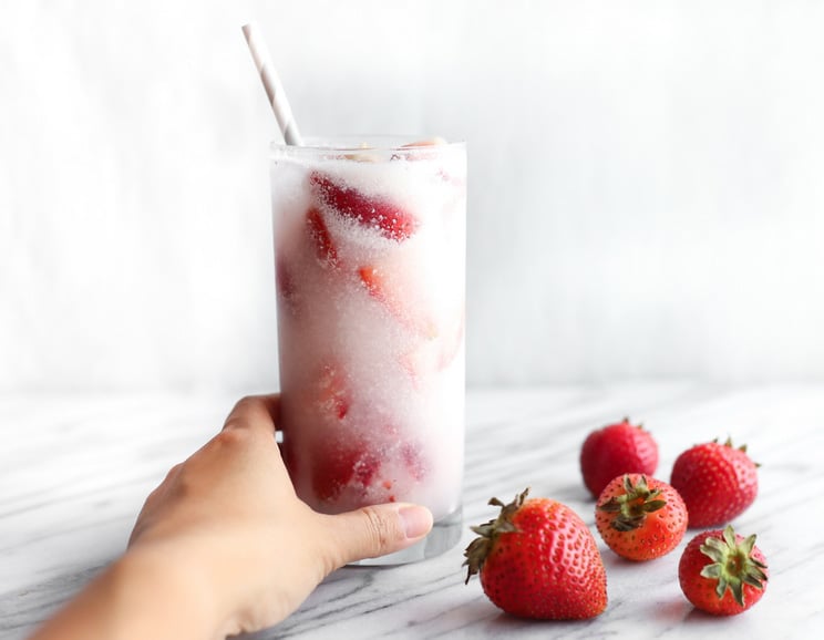 Strawberry and Coconut Cream Soda Recipe