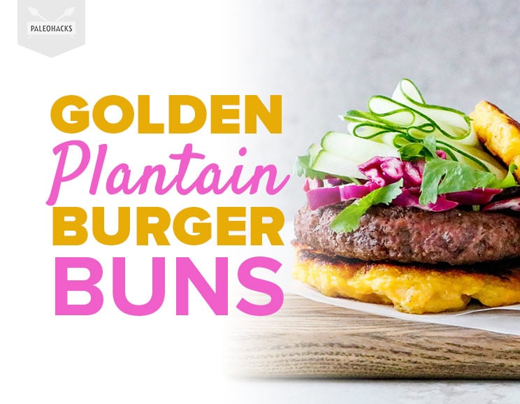 Golden Plantain Burger Buns