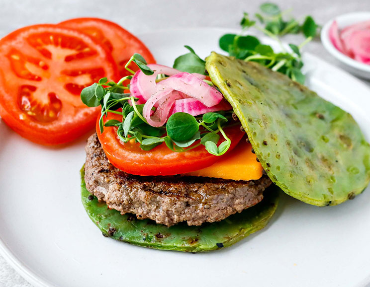 NoBun Cactus Burgers Paleo, Gluten Free, Dairy Free