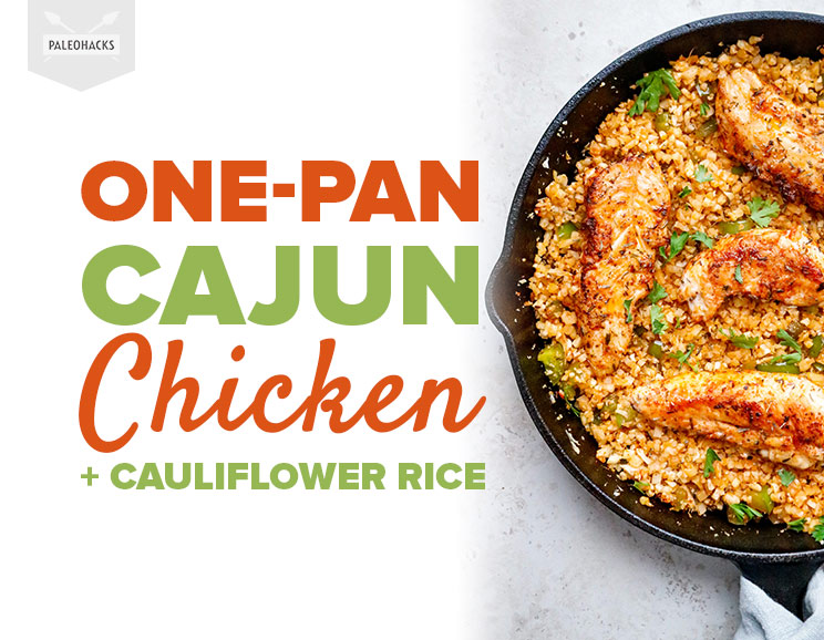 Cooking a healthy, wholesome dinner just got easier with this One-Pan Cajun Chicken and Cauliflower Rice recipe.