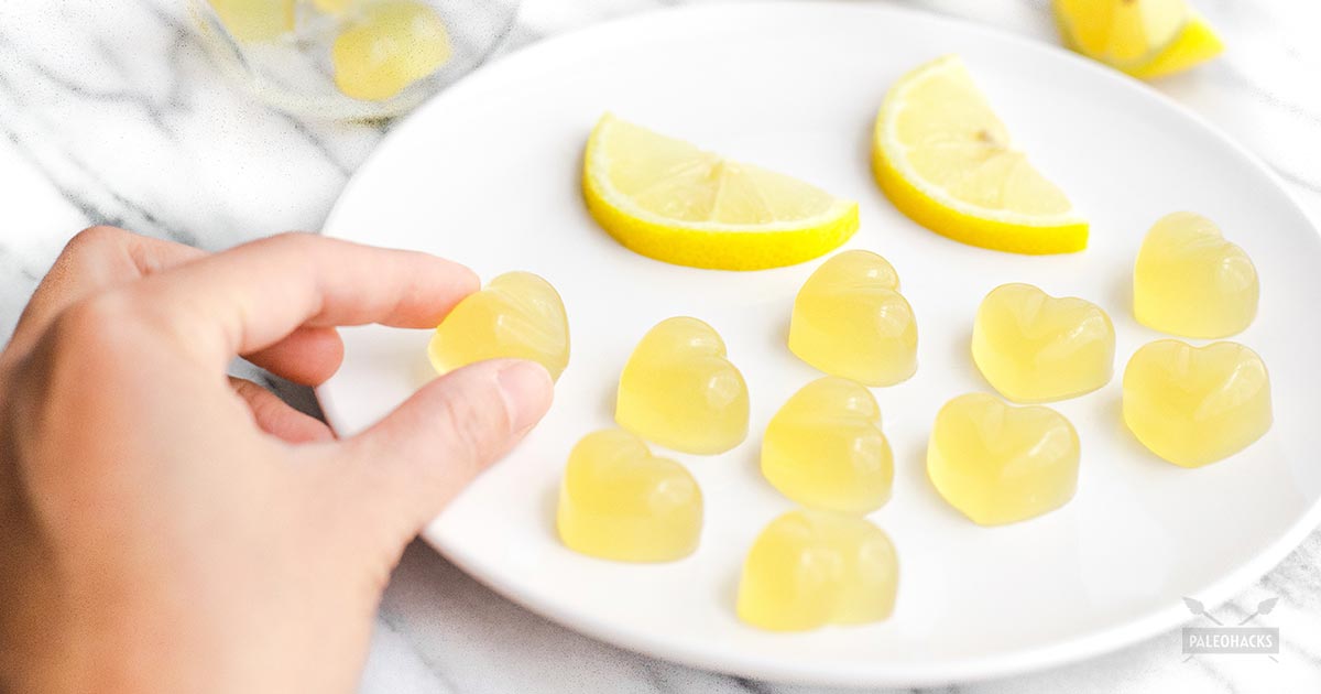 Apple Cider Vinegar Lemon Tea Gummies | Paleo, Gluten Free ...