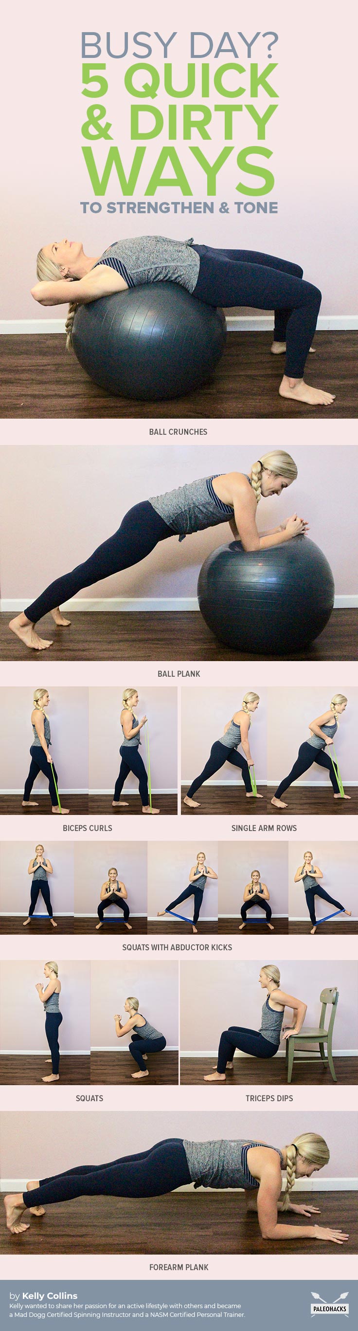 Sneak these quick and easy exercises into your day to strengthen and tone on the sly.