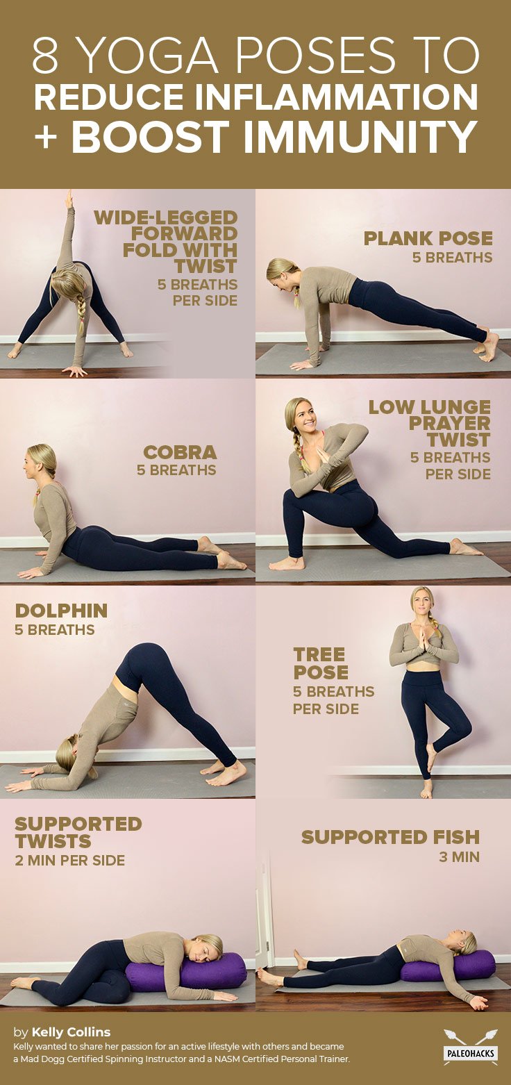 Do this immune-boosting yoga routine to prime your body to fight those viruses. It's like a daily flu shot, but without the pain.