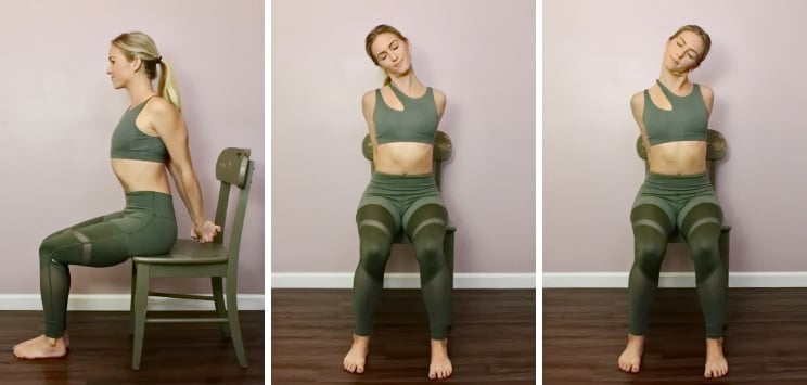 7 Easy Chair Stretches to Fix Back Pain
