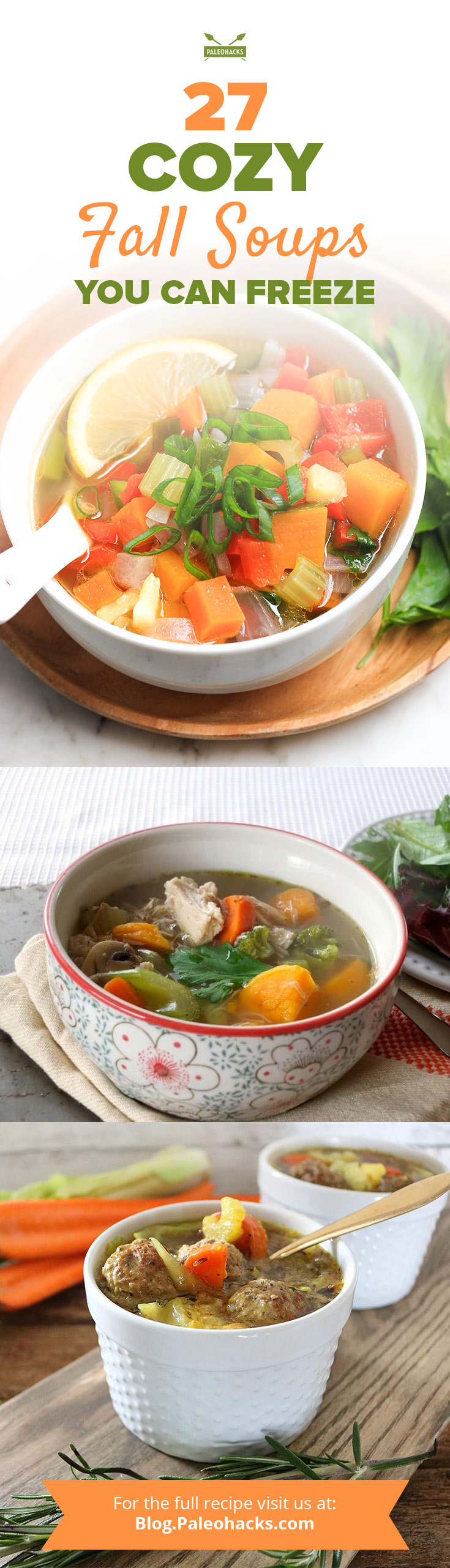 Cozy up to these fall soup ideas you can freeze and serve on days you don’t feel like cooking. Never underestimate the power of leftover soup!