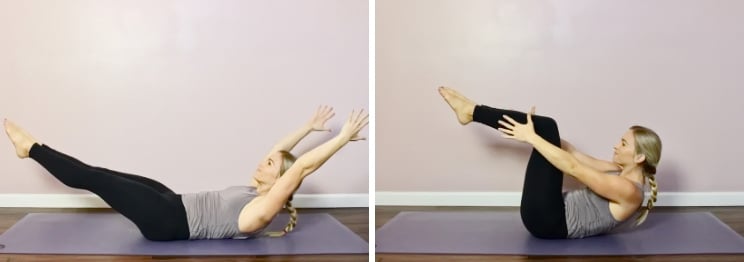 A Gentle Pilates Workout to Strengthen Your Core & Back