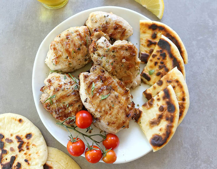 The drool-worthy flavor gets mixed with extra virgin olive oil to create a rich marinade that transforms an ordinary dish into decadent tahini-marinated chicken.