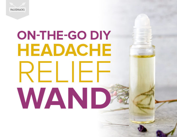OnTheGo DIY Headache Relief Wand DIY, Natural Remedies