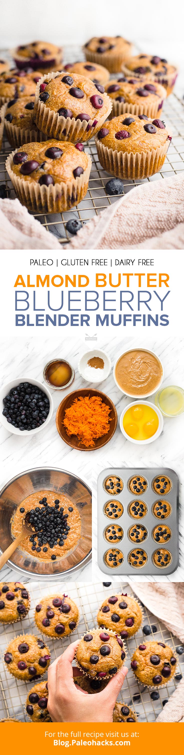 Super easy to make, these heavenly muffins are a healthy way to jumpstart your mornings. Simply place the ingredients into a blender and heat in the oven for 20 minutes.
