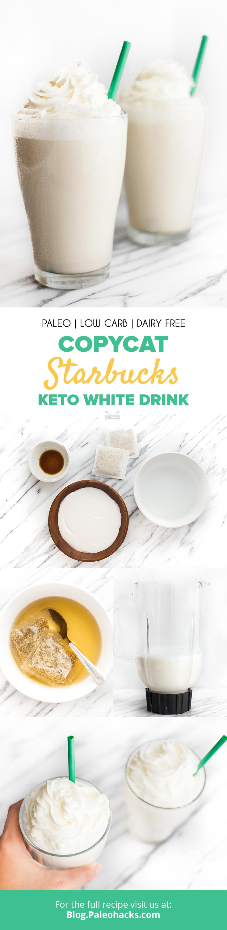 Find out why everyone’s going crazy for this Copycat Starbucks Keto White Drink. No secret menu needed.