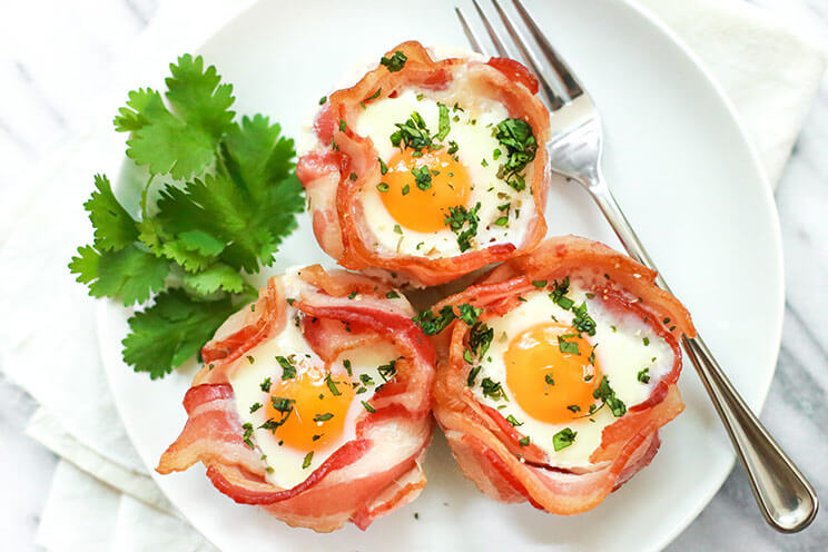 Eggs wrapped in bacon recipe