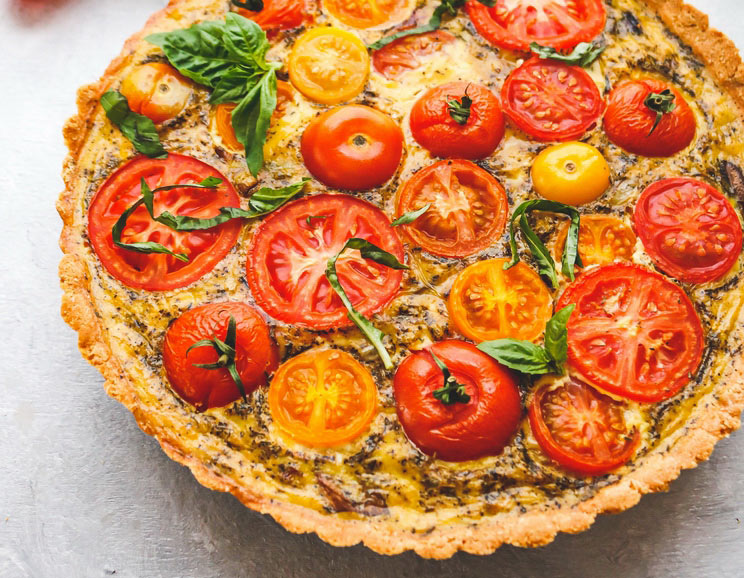 Make brunch a breeze with this fiber-rich tart, complete with a buttery crust and enough portions to feed a crowd. Delicious and nutritious? Count us in!