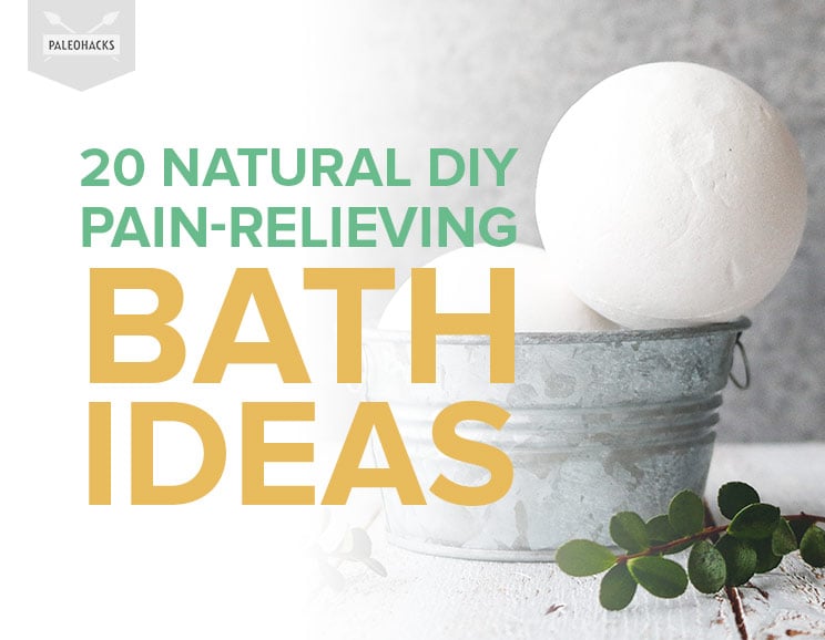 Alleviate sore muscles and tension pain with these natural bathtime ideas you can make at home. Soothing and relaxing - count us in!