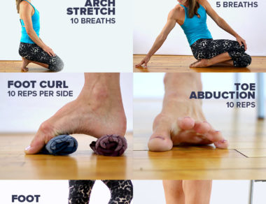 Feeling weak on your feet lately? Try these seven easy foot exercises for better mobility and to release tension throughout your body.