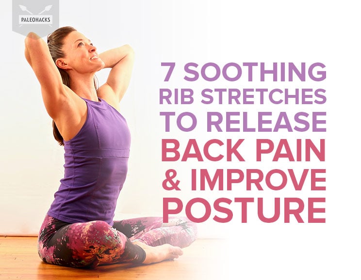 Did you know the rib cage plays a role in posture alignment? Try the stretches below to help improve your posture.