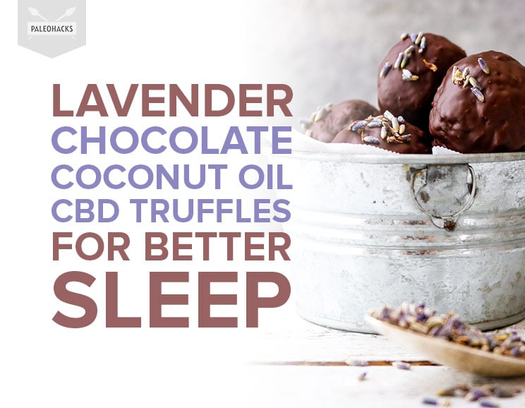 Keep calm and carry on with these lavender and CBD truffles you can indulge in before bedtime. Insomnia doesn't stand a chance with these treats!