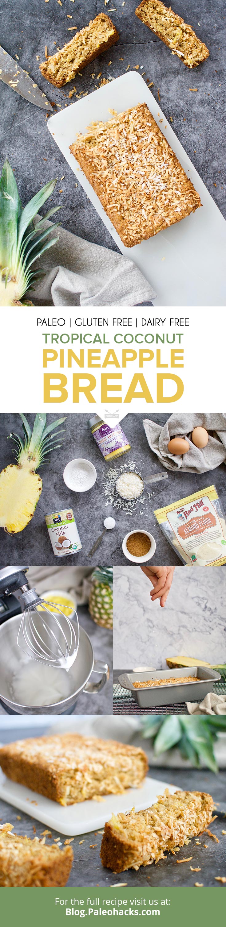 Whisk yourself to the tropics with an infusion of freshly baked bread and sweet piña colada flavoring. Enjoy for breakfast or dessert!