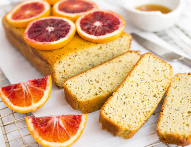 Slice into a piece of this fluffy crumb cake made with olive oil, poppy seeds, and juicy blood oranges. Just in time for spring!