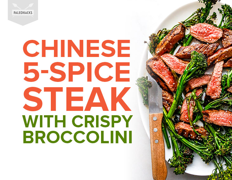 Infuse steak with a five-spice marinade and pair it with crispy broccolini for a Chinese-inspired steak dinner. This versatile spice gives your meal an Asian flair!