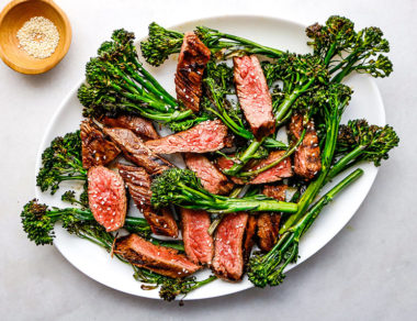 Infuse steak with a five-spice marinade and pair it with crispy broccolini for a Chinese-inspired steak dinner. This versatile spice gives your meal an Asian flair!