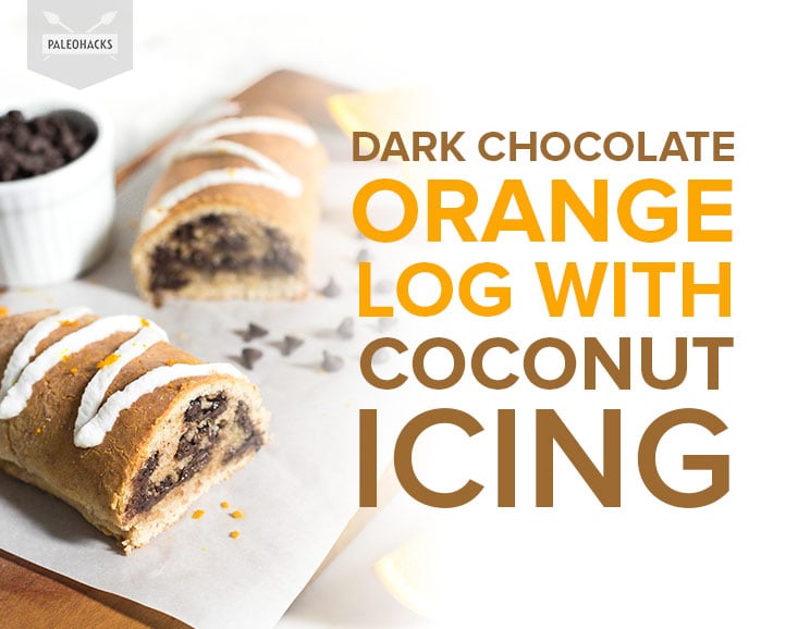 Combine chocolate and orange together in a simple loaf topped with dairy-free coconut icing. This loaf comes studded with natural sweet flavors