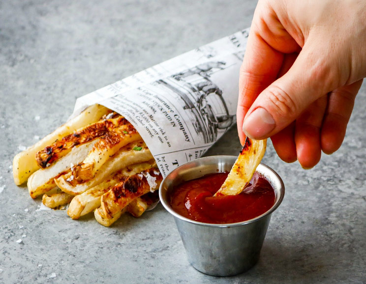 Feed your French fry craving with these crunchy turnips roasted to golden-brown perfection. Potatoes who? Turnips are our new favorite!