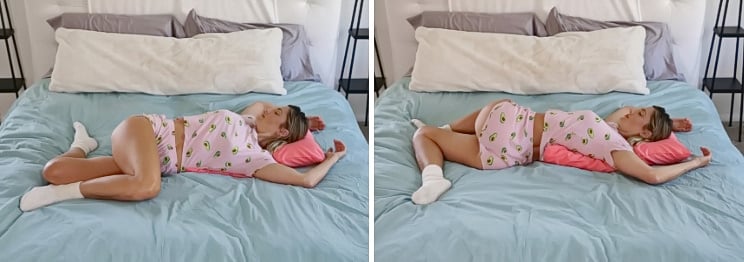 9 Soothing Hip Stretches You Can Do Right in Bed