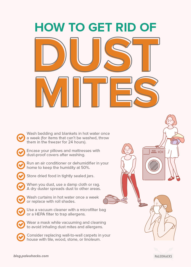 Dust Mites Allergy Symptoms How To Get Rid Of Them Health