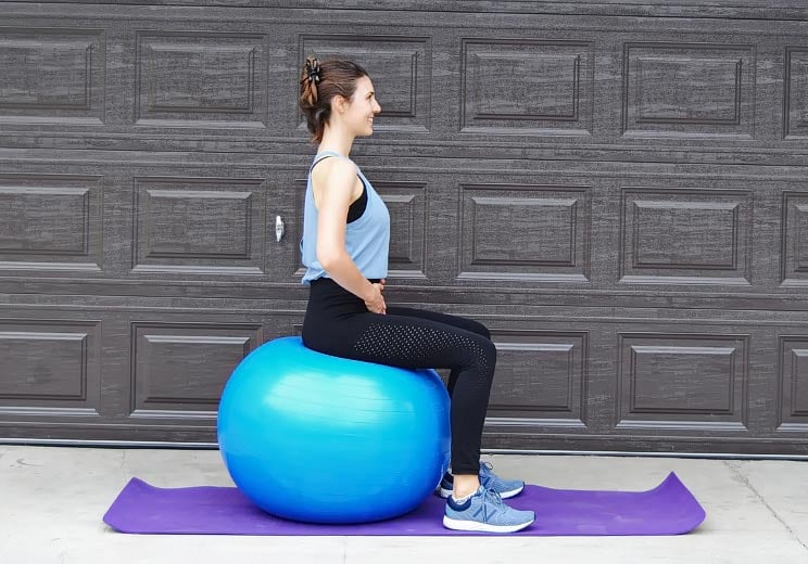 6 Stability Ball Exercises to Tone Your Abs