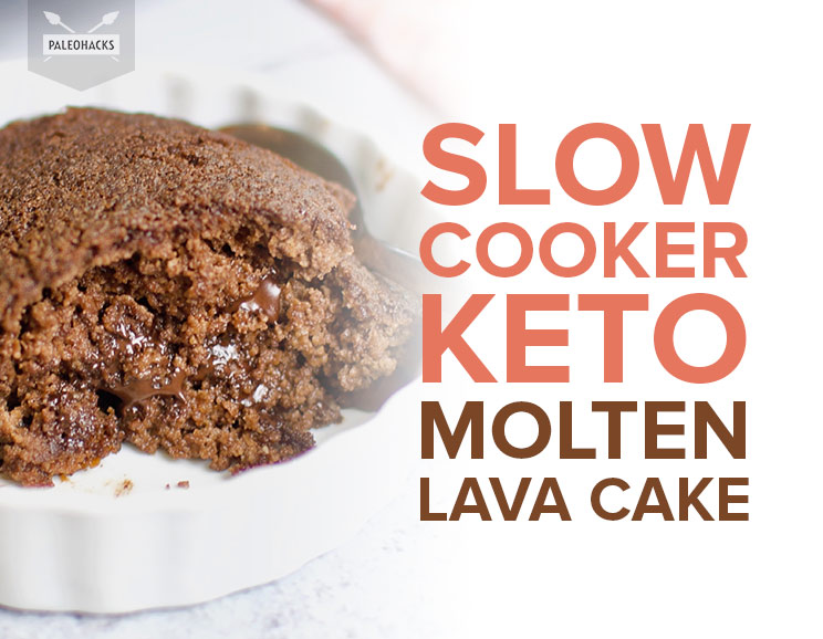 Simply mix and pour your way to a moist and fluffy keto lava cake. Let the slow cooker do all the work with this keto treat!