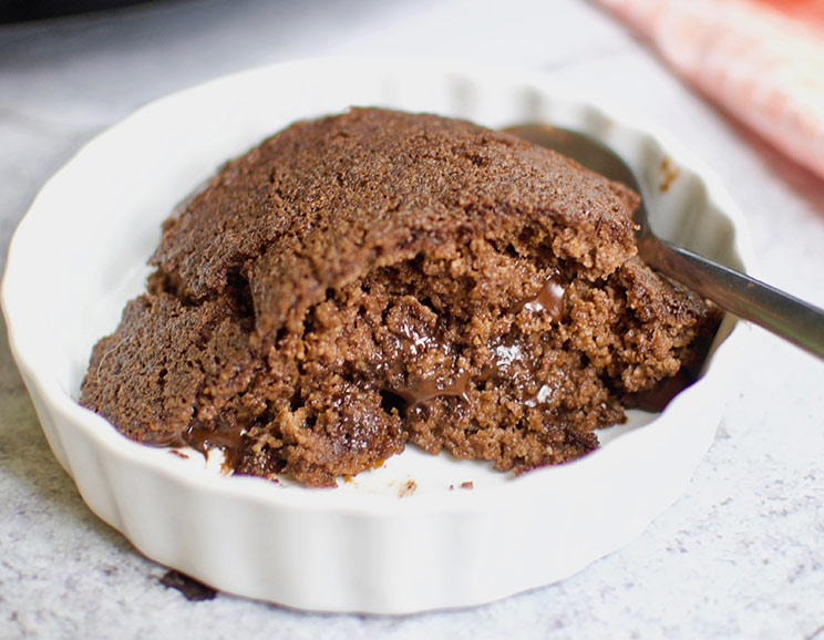 Simply mix and pour your way to a moist and fluffy keto lava cake. Let the slow cooker do all the work with this keto treat!