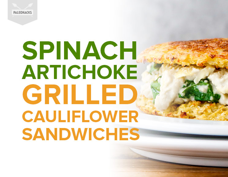 Elevate the classic grilled cheese, loaded with artichokes and antioxidant-rich spinach. Spinach artichoke dip has never tasted better, or cheesier!