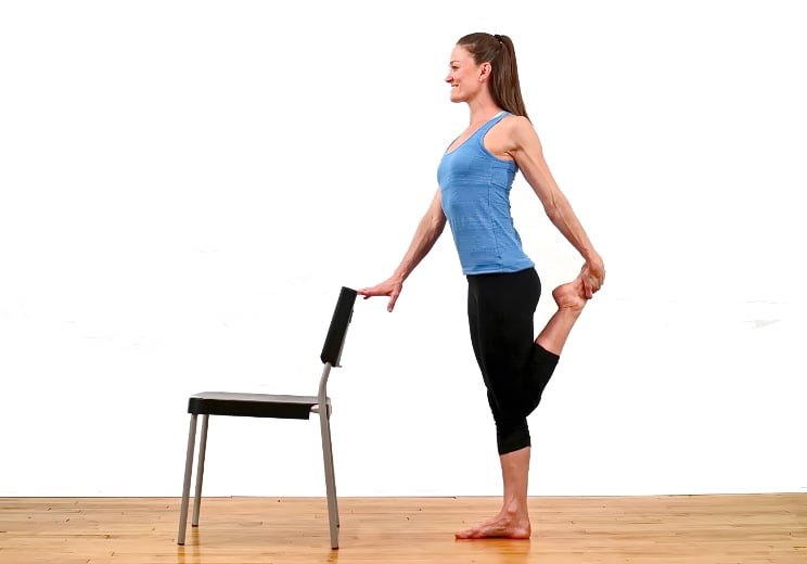9 Soothing Chair Stretches to Release Hip Pain
