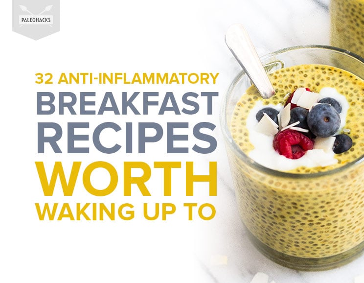 Pack anti-inflammatory powerhouses like turmeric, ginger, berries, salmon, and more into your breakfasts with these easy recipes.