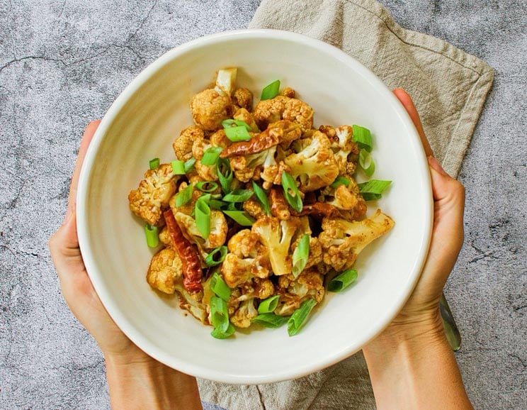 This highly addictive stir-fry is a no-guilt take on a Chinese classic. When the craving for takeout hits, this easy Kung Pao cauliflower will surely satisfy.