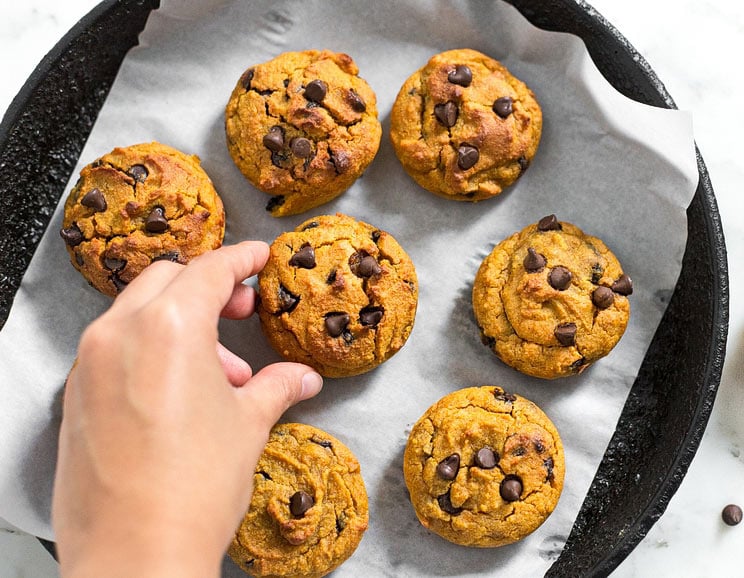 Whip up moist, chocolate chip-studded sweet potato muffins for the perfect on-the-go breakfast or afternoon snack.