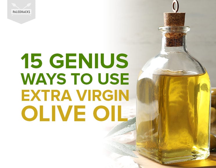 Extra virgin olive oil is so much more than a basic cooking oil. Here are 15 ways you probably didn’t know you could use EVOO!