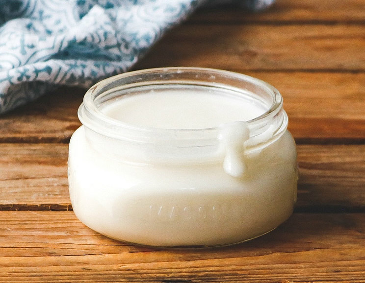 Use this two-ingredient coconut butter for dips, spreads, or drizzling on top of pancakes. Currently spreading this on everything!