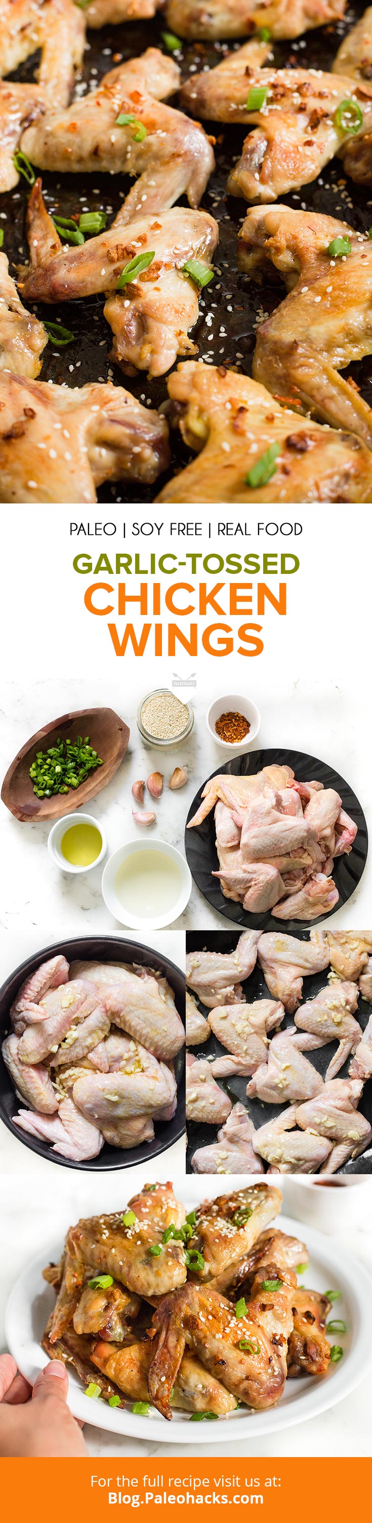 This super yummy Asian Chicken Wings recipe is a healthy substitute for those greasy take-out ones. Warning: these wings are highly addictive!