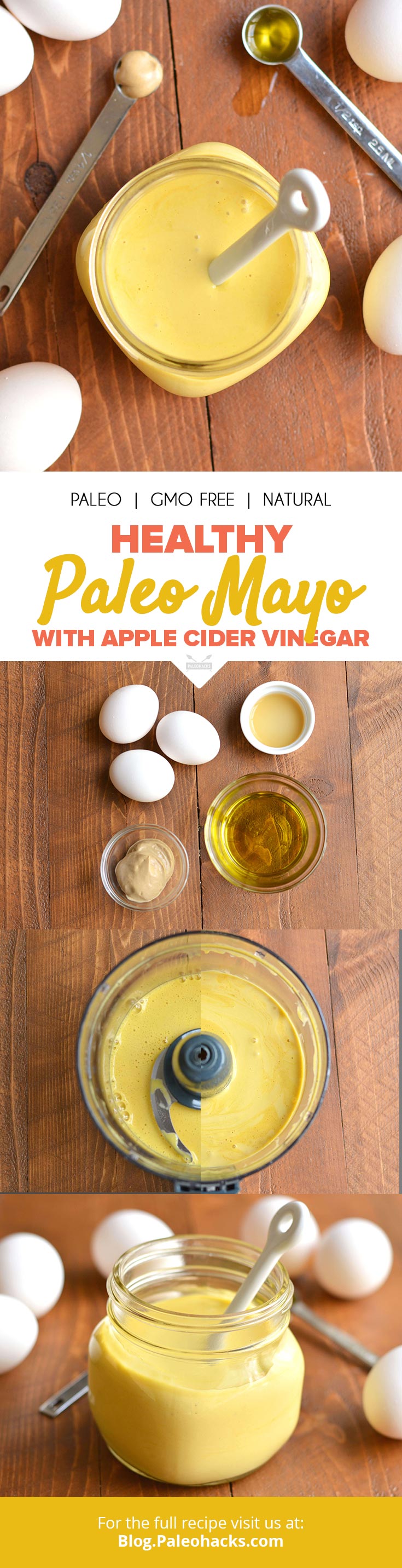 If you love mayo, then you’re gonna love this homemade Paleo mayo. A condiment favorite gone healthy!