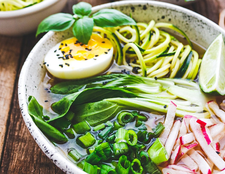 Ditch wheat noodles in favor of zucchini noodles for a veggie-rich soup full of antioxidants. Best part is, you can customize it the way you like it!