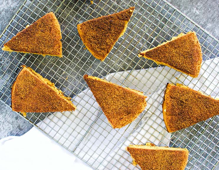 Coat these sweet potato scones in crunchy cinnamon sugar for a treat that tastes like a churro. It's the sweet fusion of our dreams!