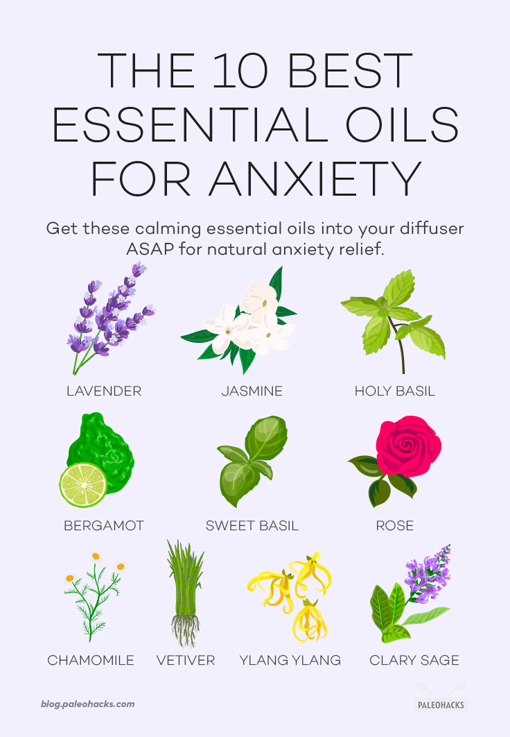 If you find yourself totally overwhelmed, you’re not alone. Get these essential oils into your diffuser ASAP for natural anxiety relief.
