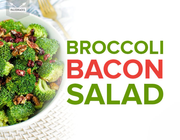 Make this sweet and savory broccoli bacon salad with a handful of ingredients in under 20 minutes. Its crunch factor has us head-over-heels obsessed!