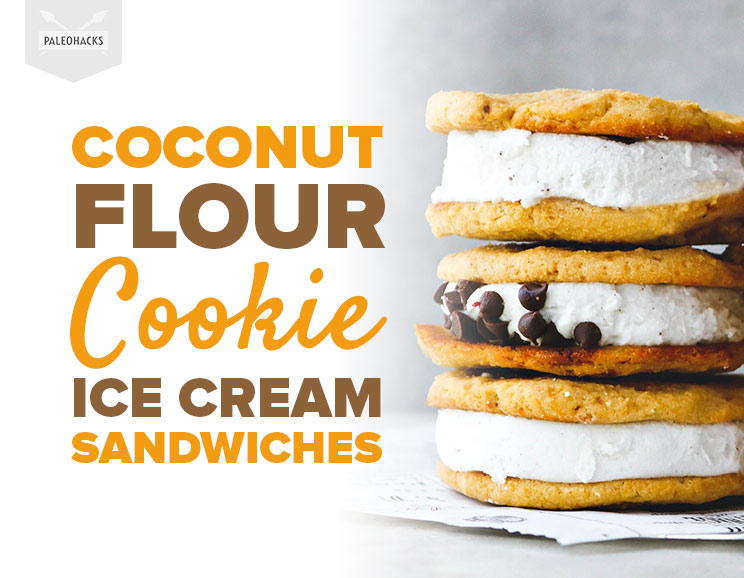 Keep cool with these dairy-free Coconut Ice Cream Sandwiches that taste better than anything you can find on an ice cream truck.