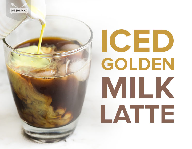Upgrade your morning with this glorious iced golden milk latte that will boost your immunity. Simple, nutritious, and ready in 10 minutes!