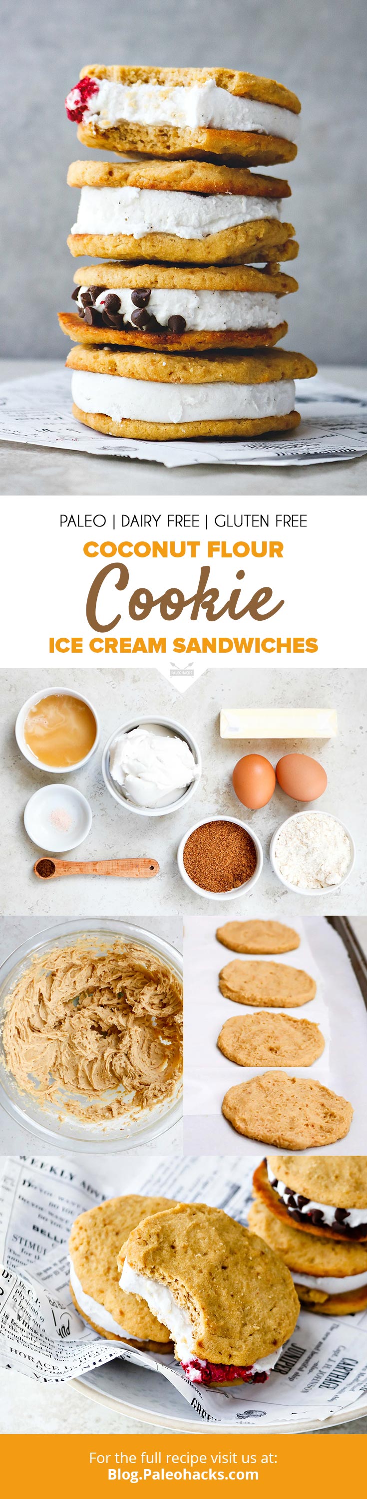 Keep cool with these dairy-free Coconut Ice Cream Sandwiches that taste better than anything you can find on an ice cream truck.