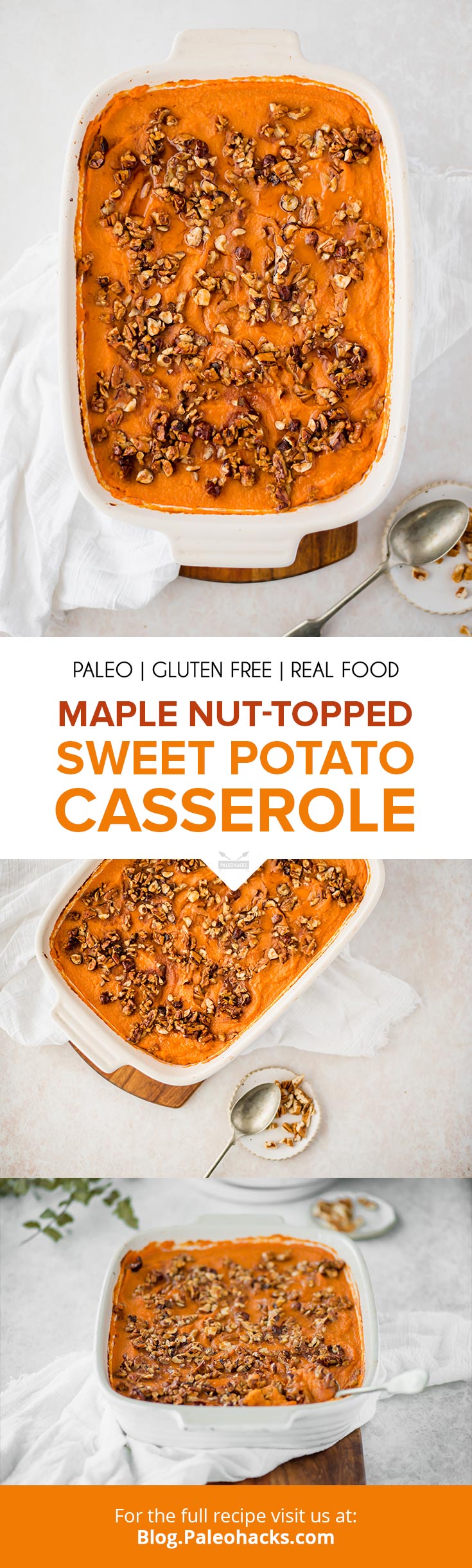 This nutty sweet potato casserole is a warm and decadent side dish you’ll want to make all year round. Did we mention it's vegan-friendly, too!